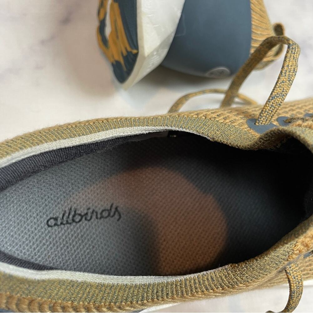 Allbirds Tree Flyer Forage Tan Running Sneakers Sz 11 - Picture 9 of 11